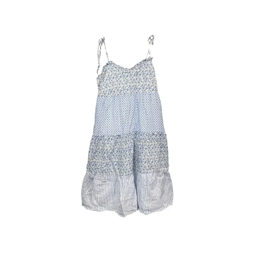 J. Crew Dress Floral Stripes Medium